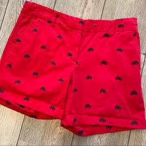 2.20 British Khaki Red Bicycle Shorts